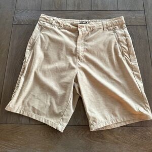 Dravus Chino Shorts Men’s Sz 36, 5 Pockets, Button and Drawstring for comfort